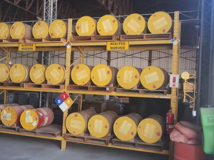 Venta de aceites y lubricantes